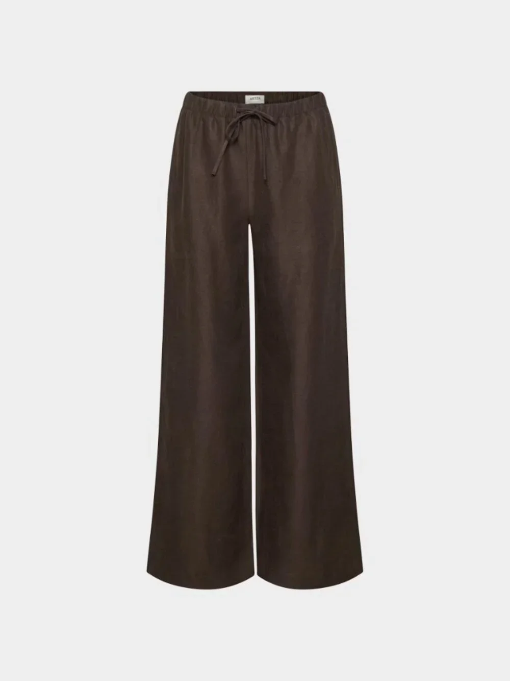 Aritzia The Lodge Pant - CruiseLinen - Short Length - Rich Mocha Brown